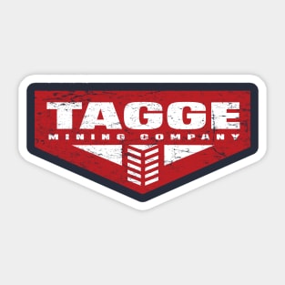 Tagge Mining Company Sticker
